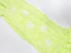 正絹　絞り　帯揚げ